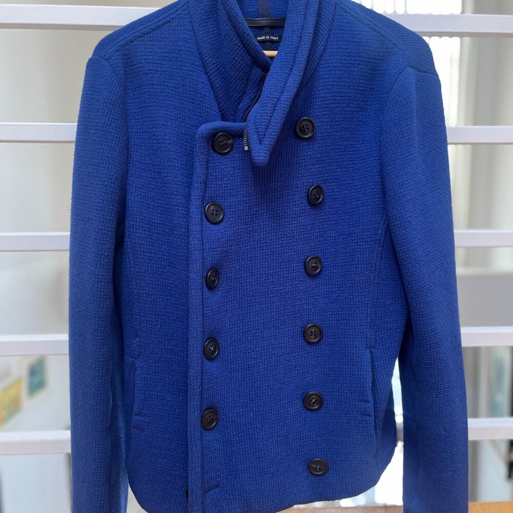 Vintage Armani Double Breasted Peacoat Jacket